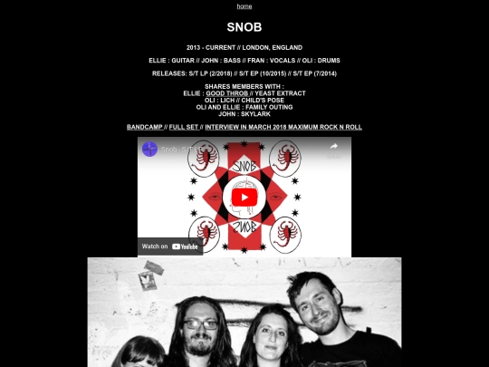snob screenshot