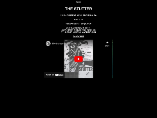 thestutter screenshot