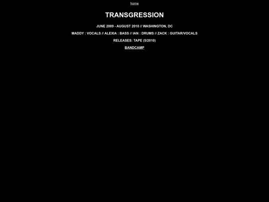 transgressiondc screenshot