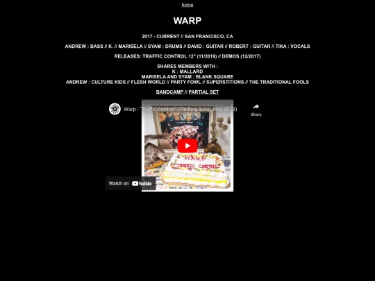 warp screenshot