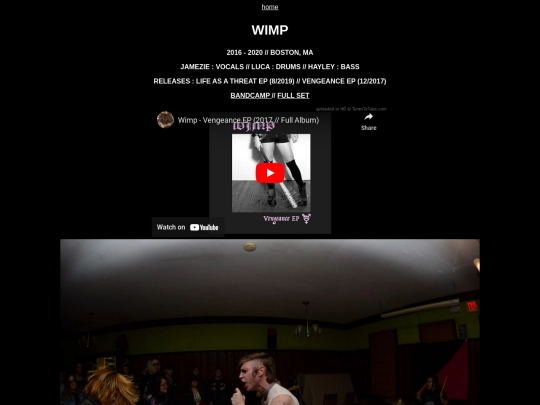 wimp screenshot