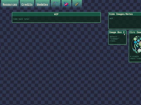 Credits screenshot