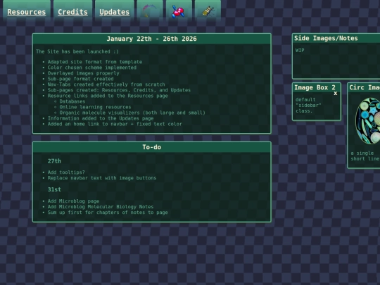 Updates screenshot
