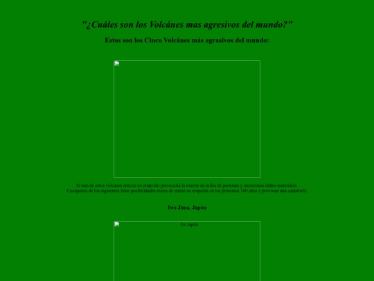 Cuales son los volcánes mas peligrosos del Mundo screenshot