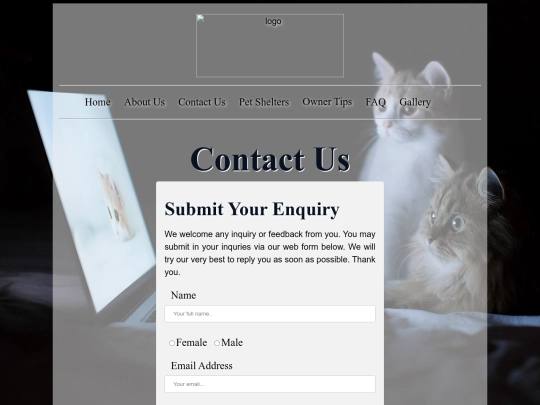 ContactUs screenshot