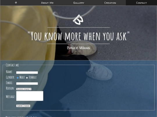 contact screenshot