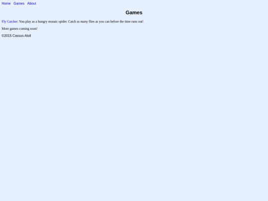 games screenshot