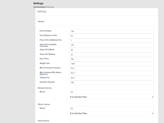 Forms/SettingsQuoSys screenshot