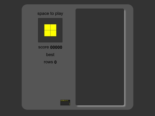 PROJECTS/tetris screenshot