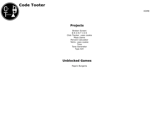 projects screenshot
