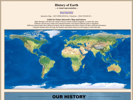 HIstoryofEarth/Interactive Map screenshot