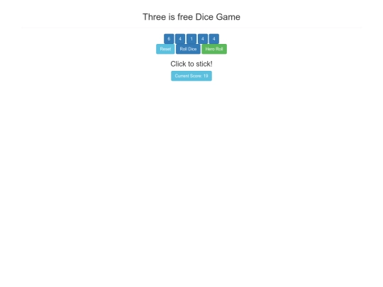 dicegame/dicesim screenshot