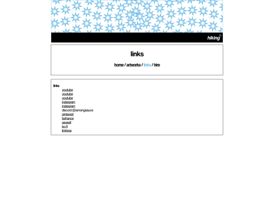 links screenshot