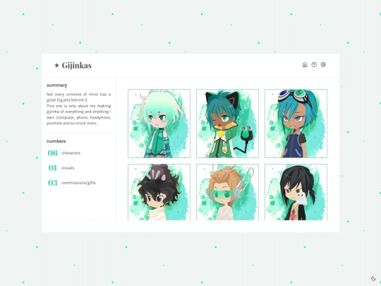 littleworlds/gijinka screenshot