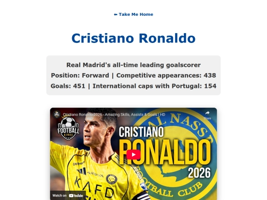 Ronaldo screenshot