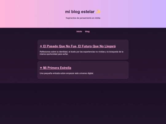 blog screenshot