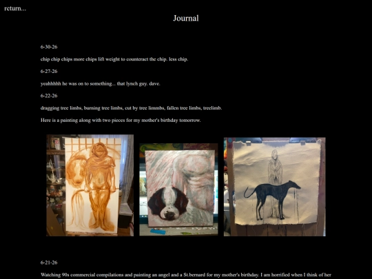 journal screenshot