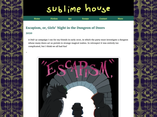 projects/escapism_art screenshot