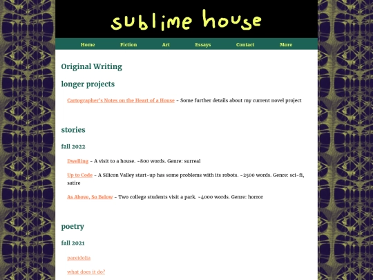 writing screenshot
