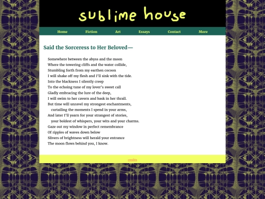 writing/poetry/sorceress screenshot