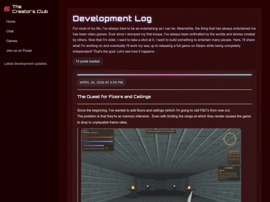 devlog screenshot