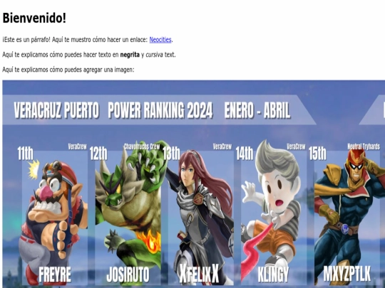 index screenshot