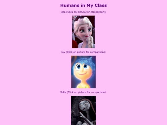 humans in my class/HOMEpg screenshot