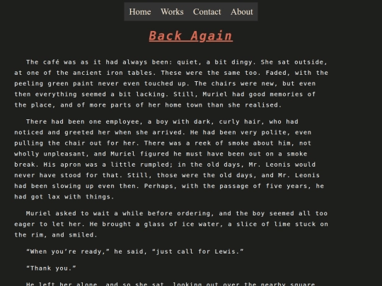 writings/back screenshot