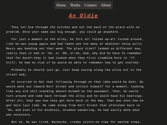 writings/oldie screenshot