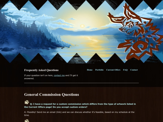 faq screenshot