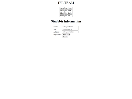 mari html project 2 screenshot