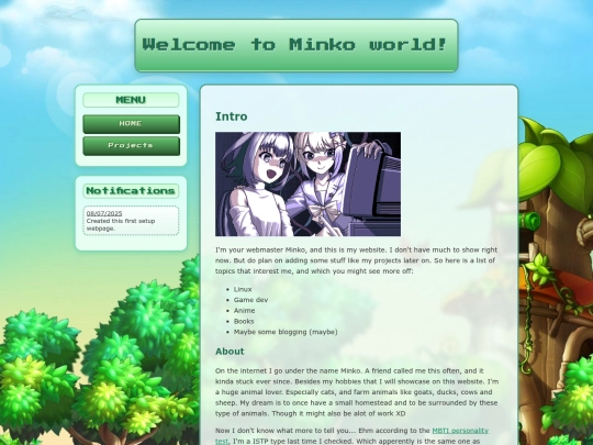 index screenshot