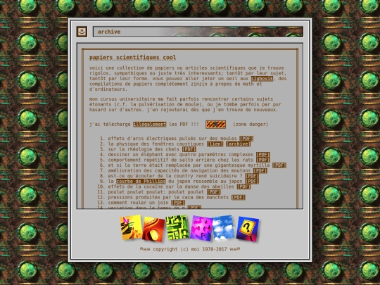 archive screenshot