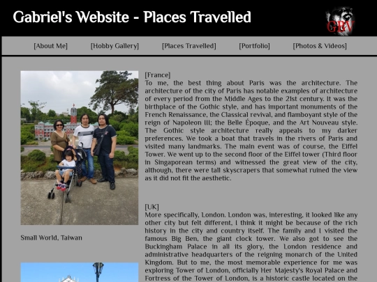 Places Travelled screenshot