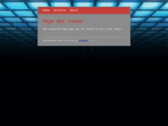 not_found screenshot