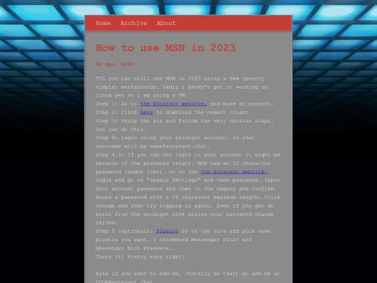 posts/2023-04-02-How-to-use-MSN-in-2023 screenshot