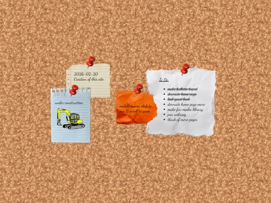 bulletin-board screenshot