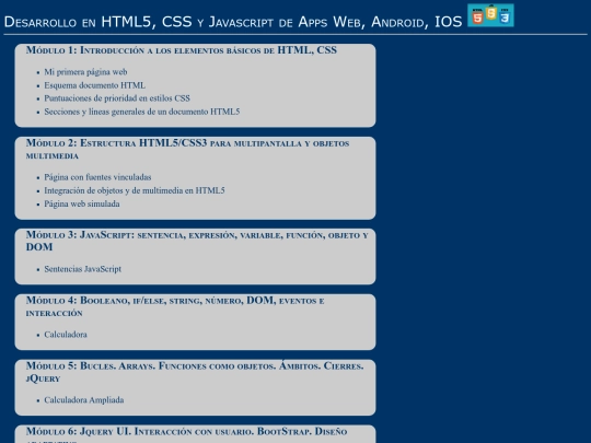 index screenshot