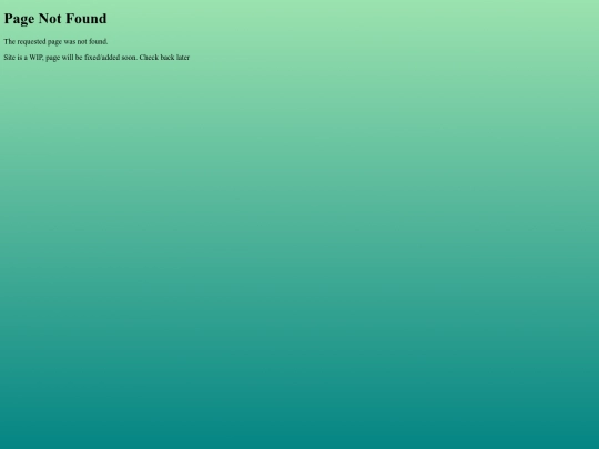 not_found screenshot