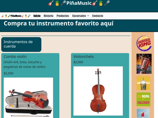 paginas/productos screenshot