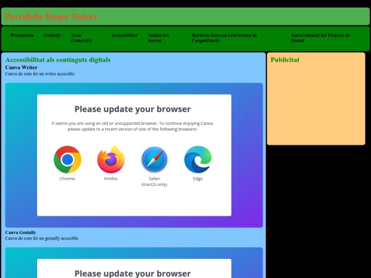 Accessibilitat screenshot