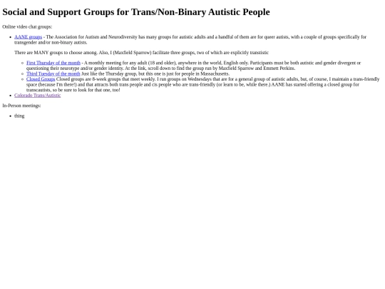 groups screenshot