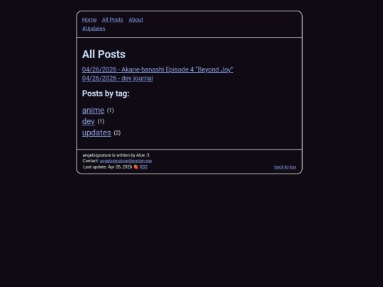 blog/info/all_posts screenshot