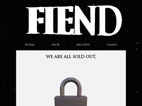 sold-out screenshot