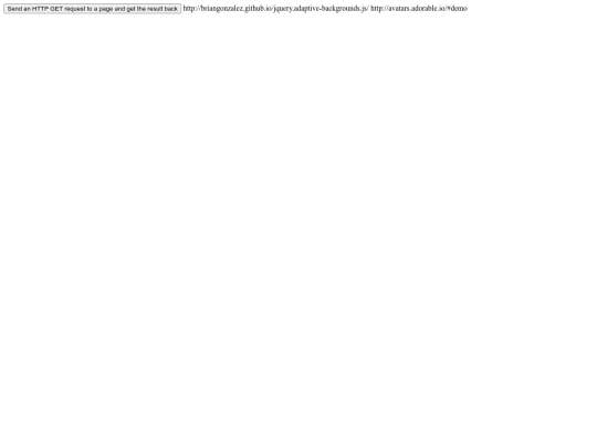Materialize/html/test screenshot