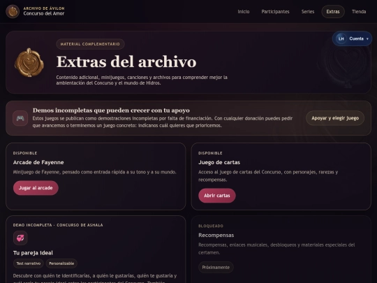 concurso-avilon/extras screenshot