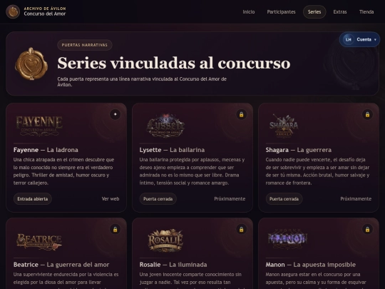 concurso-avilon/series screenshot