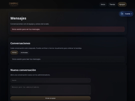 mensajes screenshot