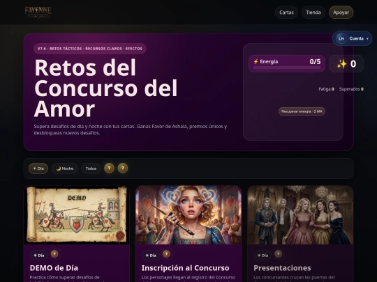 retos screenshot