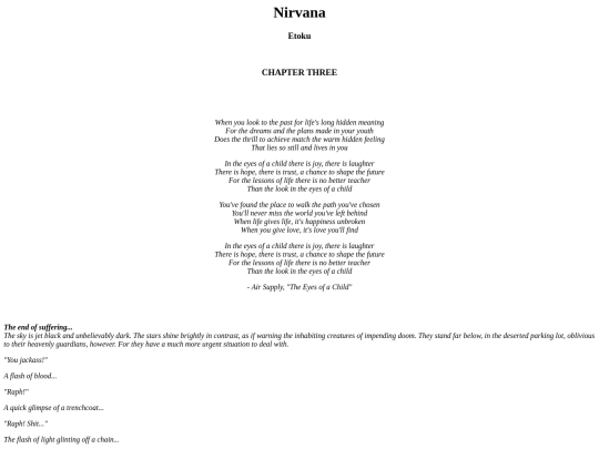 Dawnatello/Nirv3 screenshot